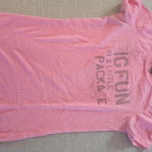 Big fPink Fun Graphic Short Sleeve Tee